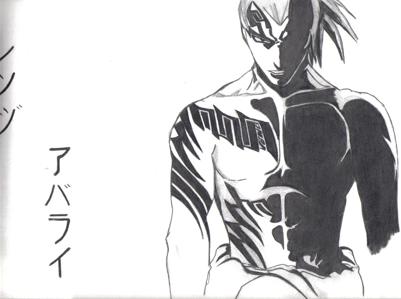 Wallpapers Art - Pencil Manga - Bleach Renji