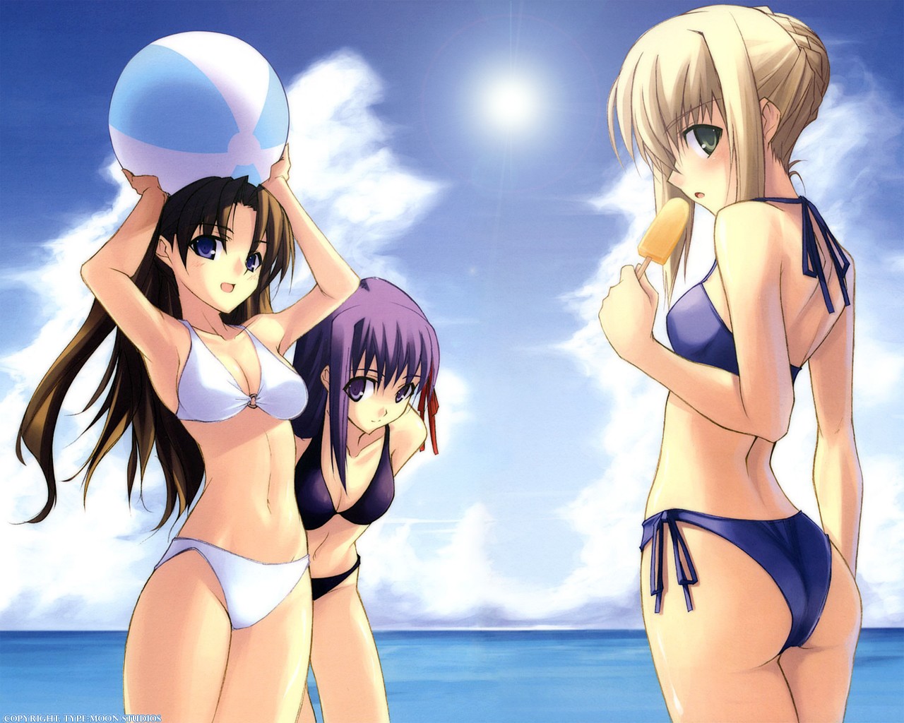 Wallpapers Manga Fate stay night / Fate project FSN Maillot