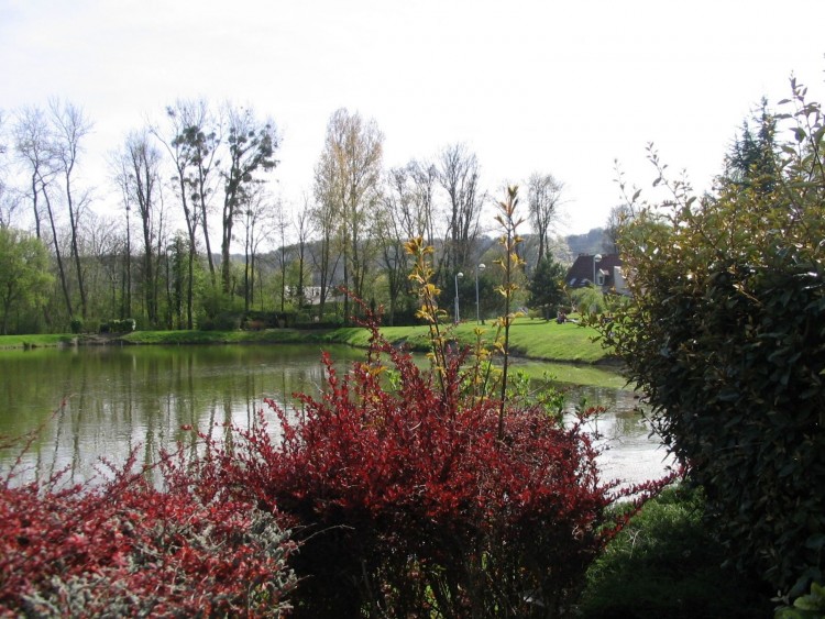 Fonds d'cran Nature Lacs - Etangs lac d ' Auneuil dans l ' oise,