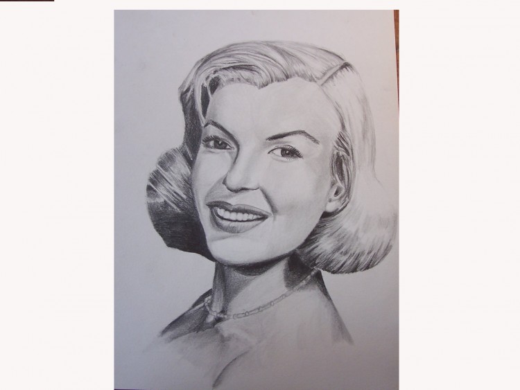 Fonds d'cran Art - Crayon Cinma - Sries TV marilyn