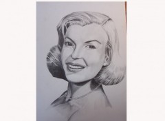 Wallpapers Art - Pencil marilyn