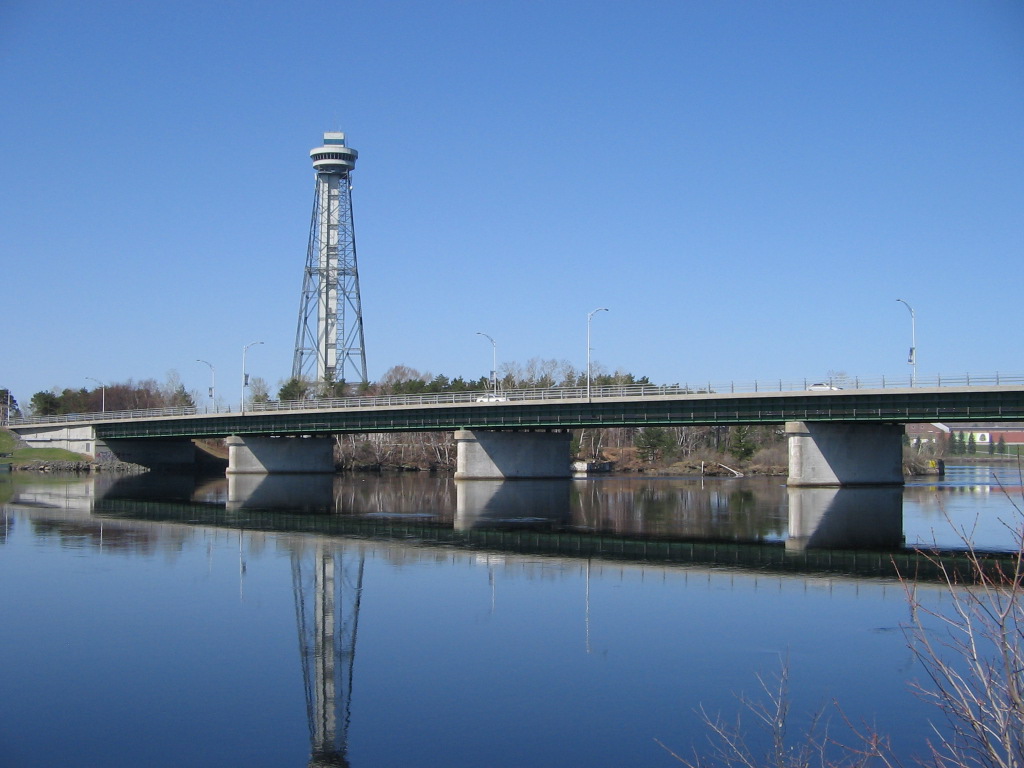 Fonds d'cran Constructions et architecture Ponts - Aqueducs Pont de Shawinigan