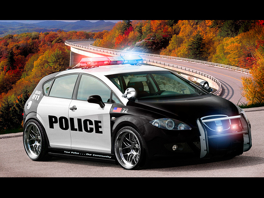 Fonds d'cran Voitures Tuning Leon police