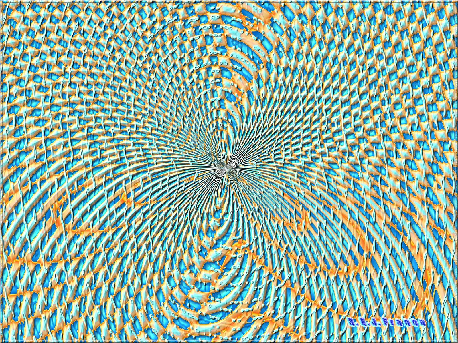 Fonds d'cran Art - Numrique Abstrait triphase