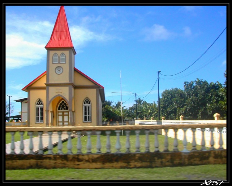 Wallpapers Trips : Oceania Tahiti EGLISE