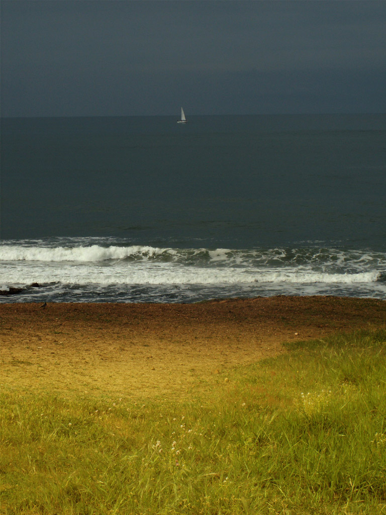 Fonds d'cran Nature Mers - Ocans - Plages ciel d'orage