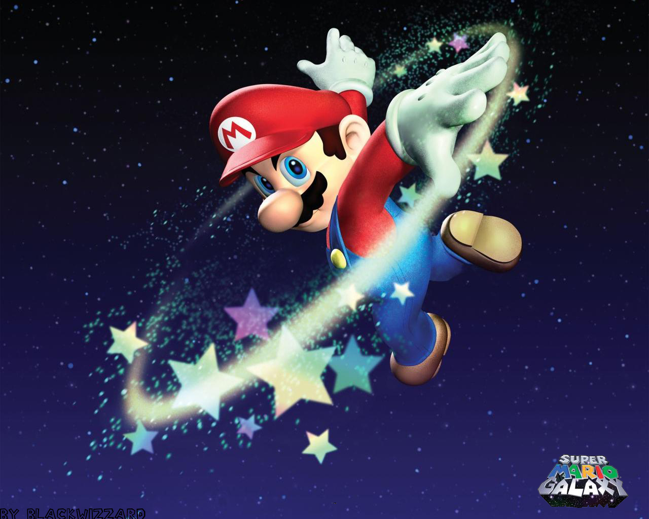 Fonds d'cran Jeux Vido Super Mario Galaxy Super mario Galaxy