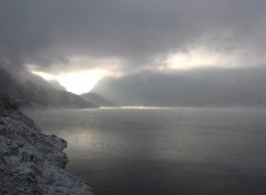 Fonds d'cran Nature lac de Tignes