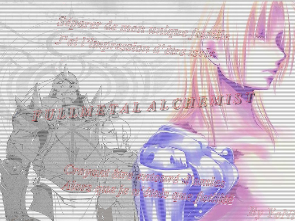 Fonds d'cran Manga Full Metal Alchemist 