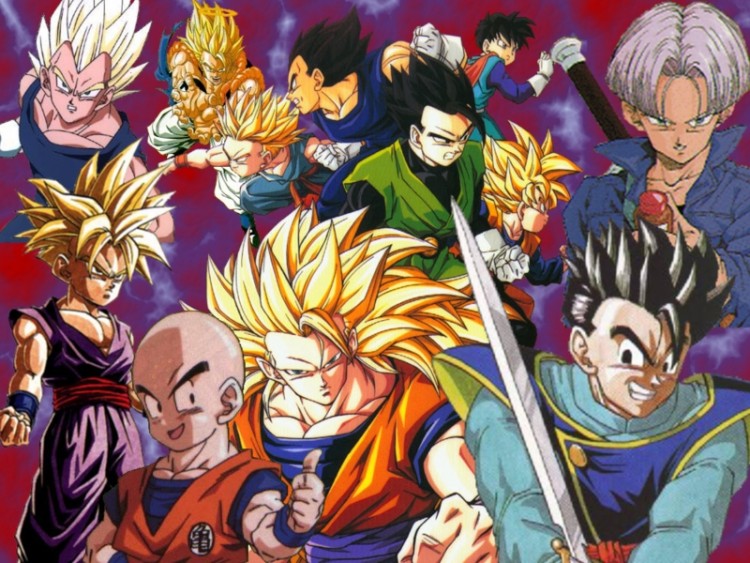 Wallpapers Manga Dragon Ball Z ils sont tous la