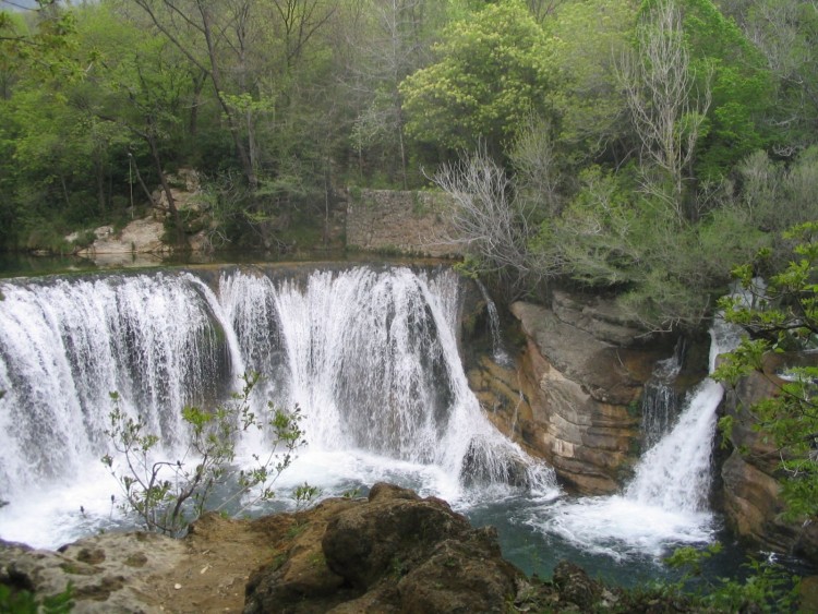 Fonds d'cran Nature Cascades - Chutes cascade de st Laurent le Minier