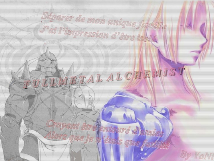 Fonds d'cran Manga Full Metal Alchemist Wallpaper N138278