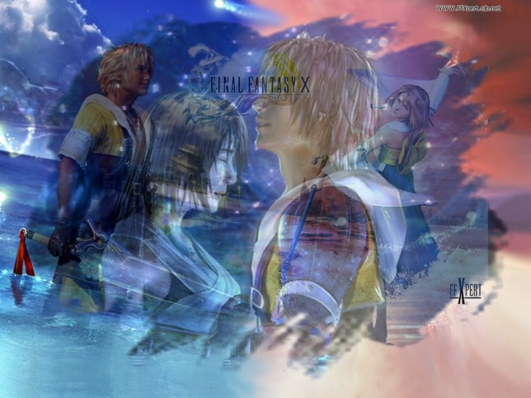 Wallpapers Video Games Final Fantasy X Tidus & Yuna