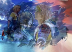 Wallpapers Video Games Tidus & Yuna