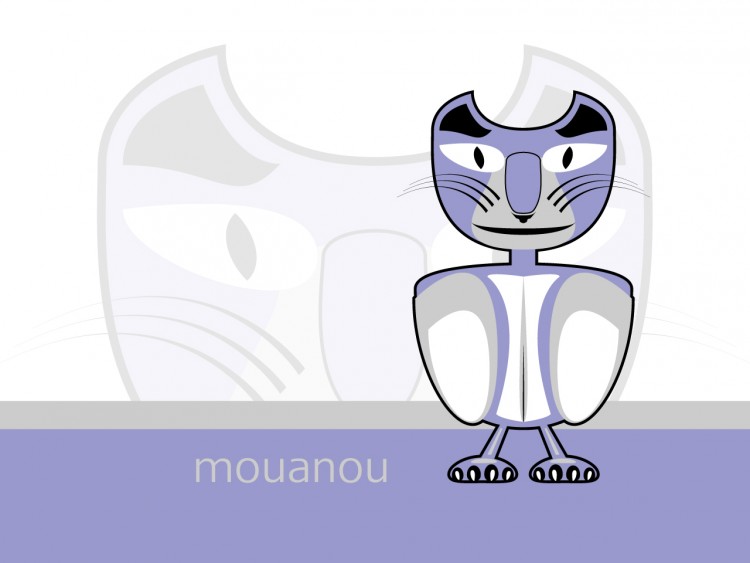 Fonds d'cran Art - Numrique Animaux mouanou