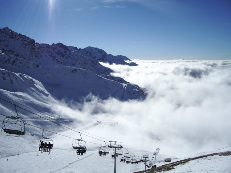 Wallpapers Nature Mountains Ocan de nuages