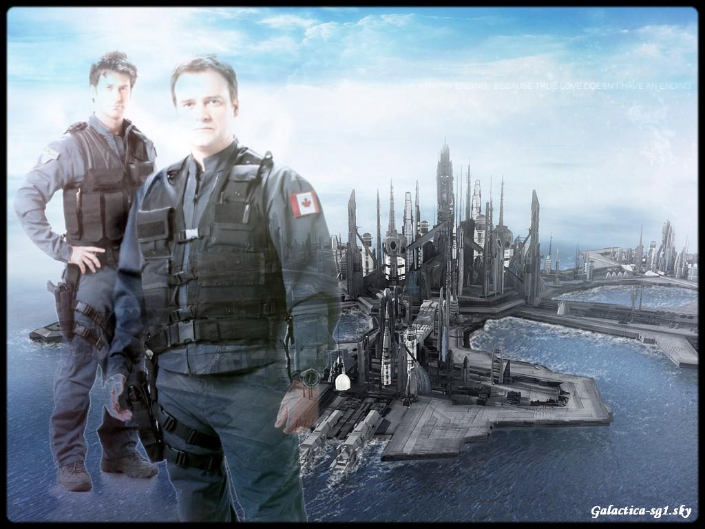 Fonds d'cran Sries TV Stargate Atlantis Sheppy & McKay