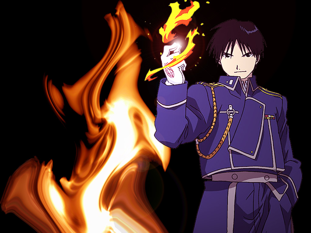 Wallpapers Manga Full Metal Alchemist Tout feu tout flamme