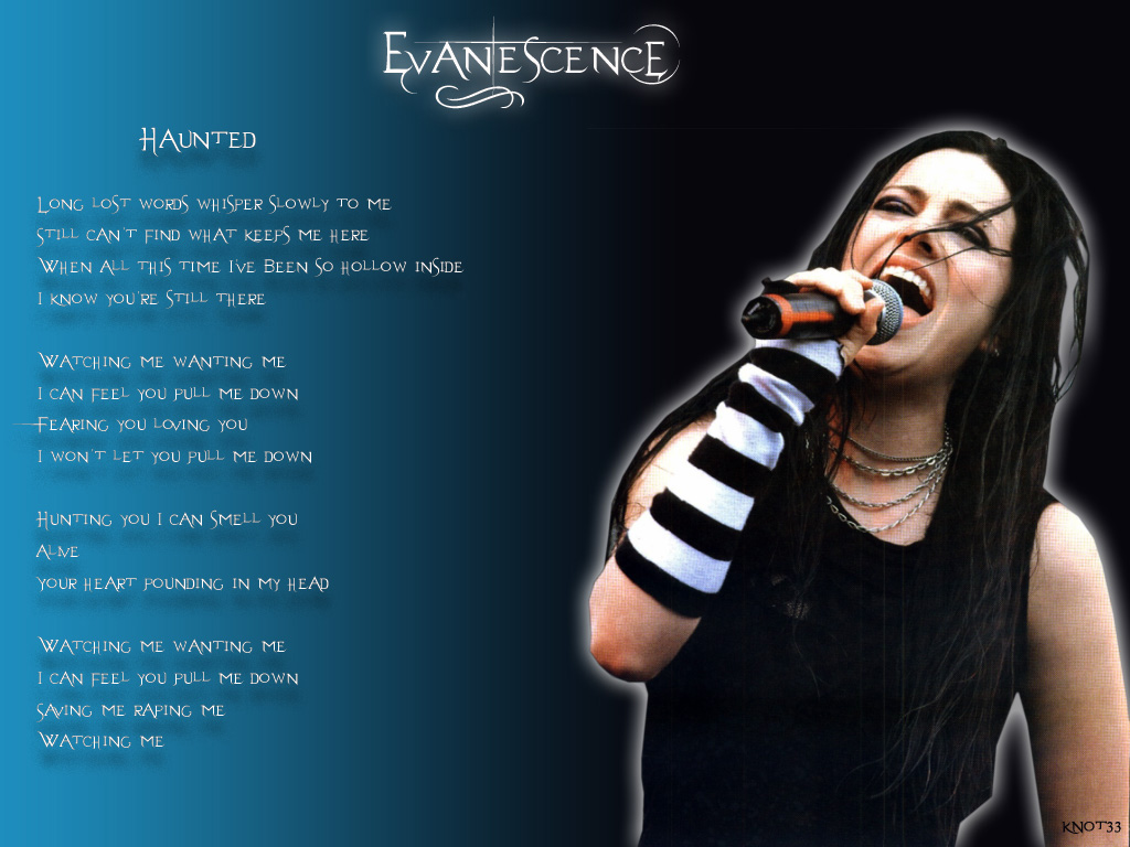 Fonds d'cran Musique Evanescence 