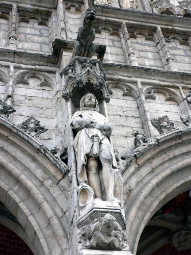 Fonds d'cran Constructions et architecture Statues - Monuments statuette hotels de ville bxl