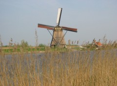 Fonds d'cran Constructions et architecture Moulin  Kinderdjik (Hollande) (2)