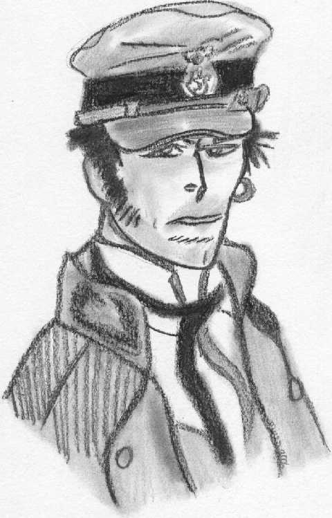 Fonds d'cran Art - Crayon BDs - Corto Maltese corto