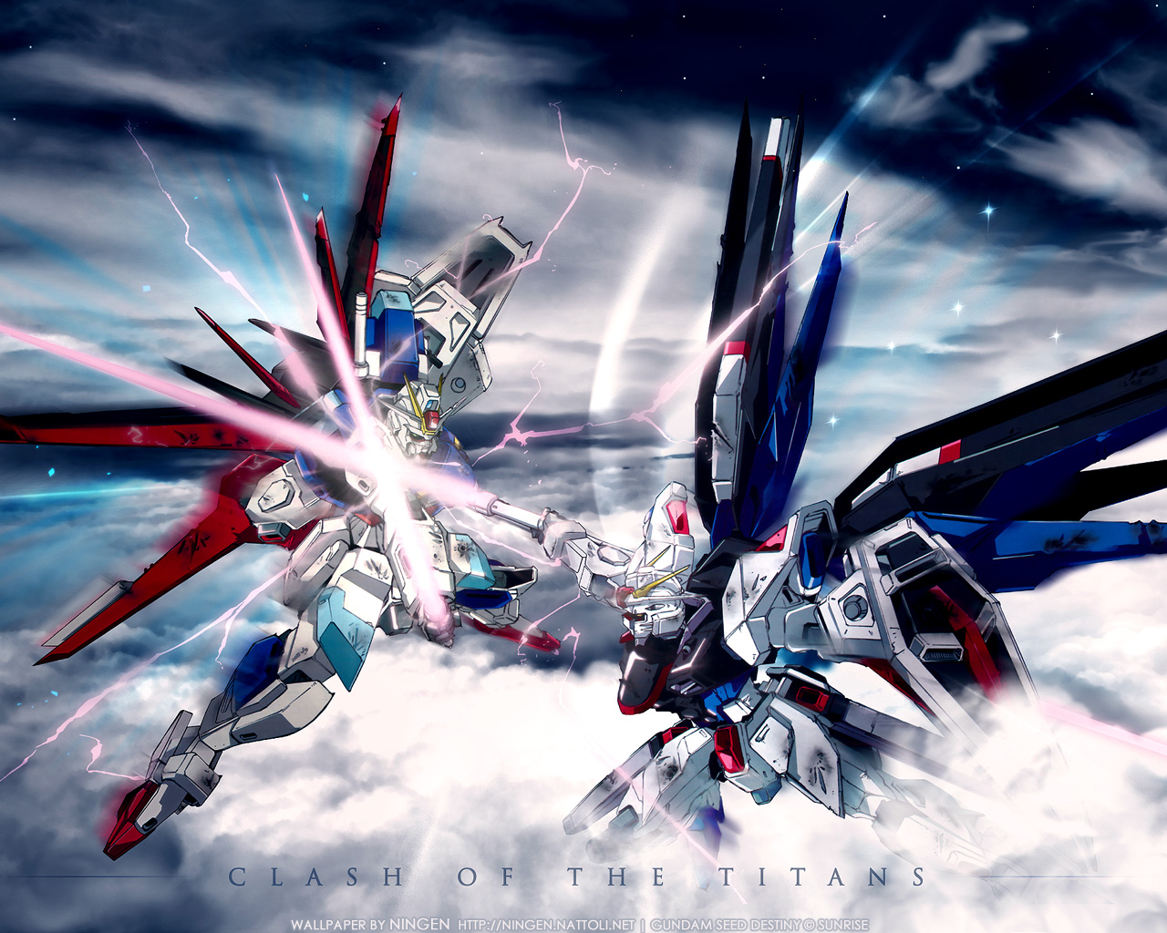 Fonds d'cran Dessins Anims Gundam Seed Destiny Clash of the titans