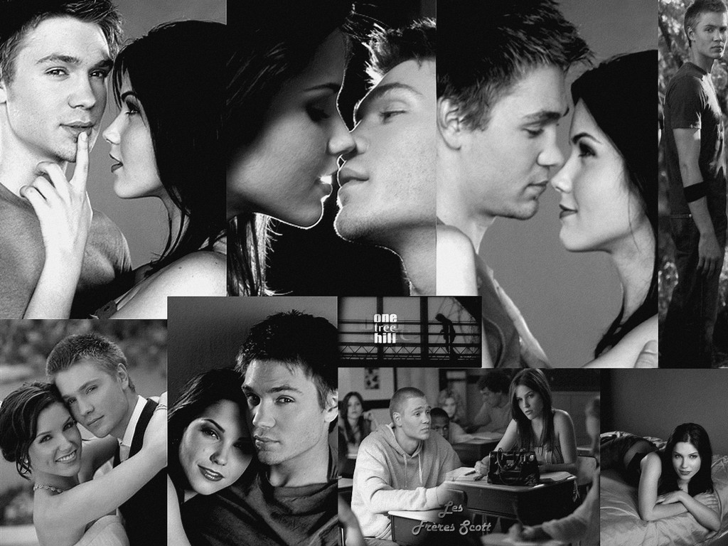 Fonds d'cran Sries TV Les Frres Scott (One Tree Hill) Lucas et Brooke