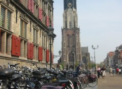 Fonds d'cran Voyages : Europe Grand Place  Delft (Hollande)