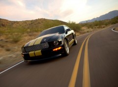 Wallpapers Cars La Mustang Shelby 350 H (H comme Hertz pour les locations de voitures)