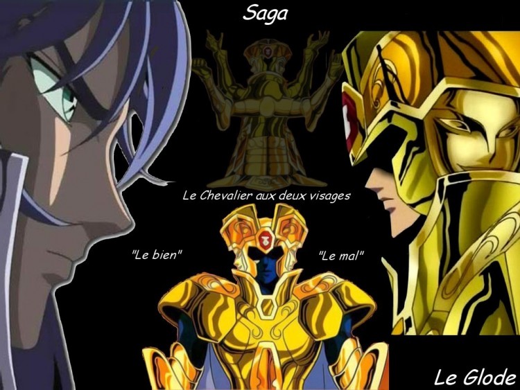 Fonds d'cran Manga Saint Seiya - Les Chevaliers du Zodiaque saga le chevaliers au 2 visages