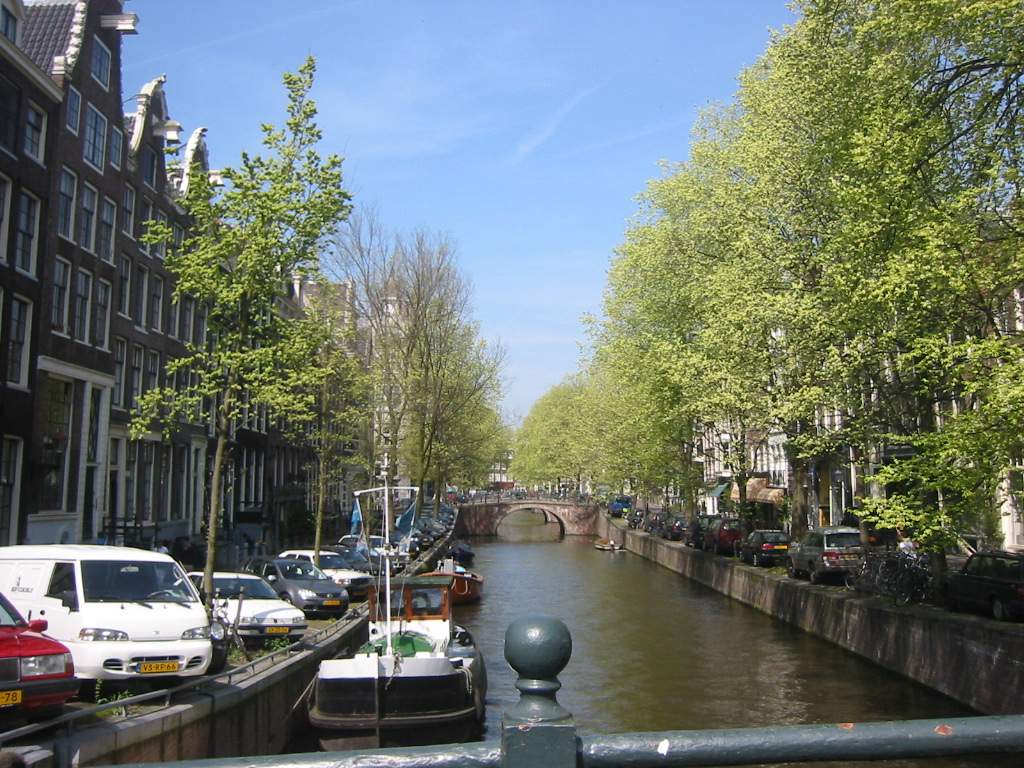 Wallpapers Trips : Europ Netherlands Canal  Amsterdam (4)