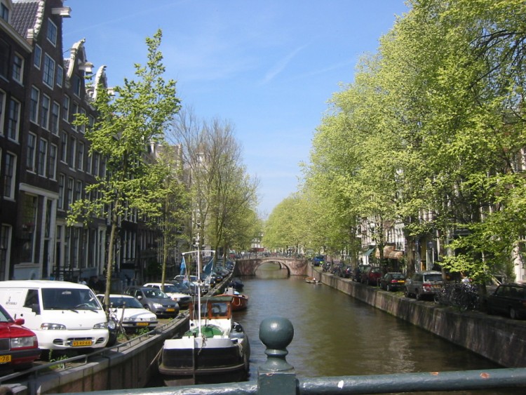 Wallpapers Trips : Europ Netherlands Canal  Amsterdam (4)