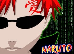 Fonds d'cran Manga Gaara dans la matrice