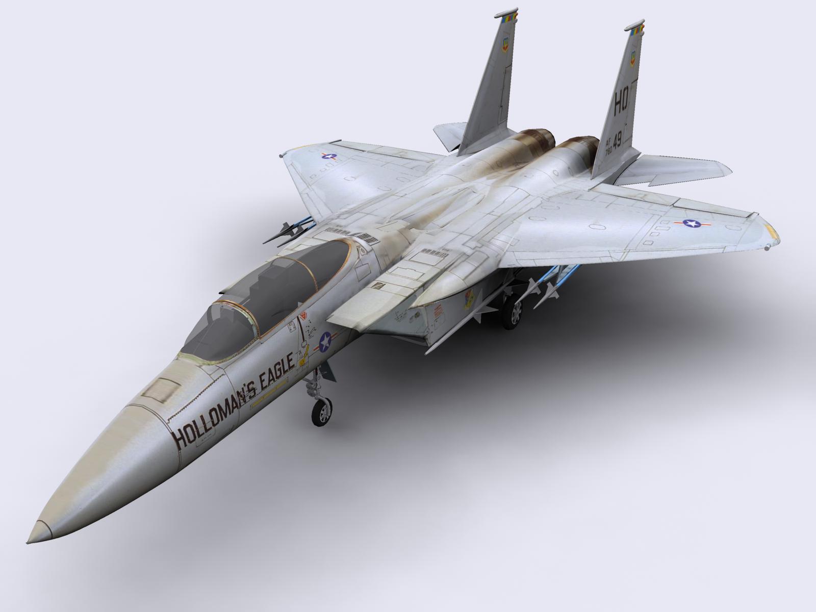 Wallpapers Digital Art 3D f15 eagle