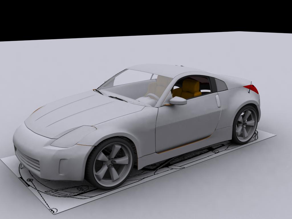 Wallpapers Digital Art 3D 350z