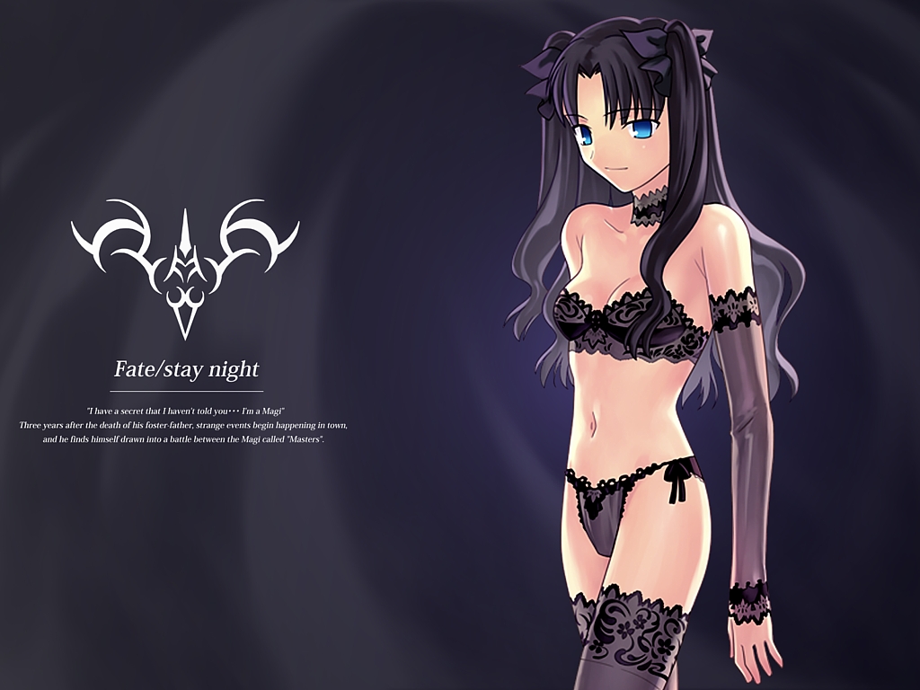 Wallpapers Manga Fate stay night / Fate project Tohsaka Sexy