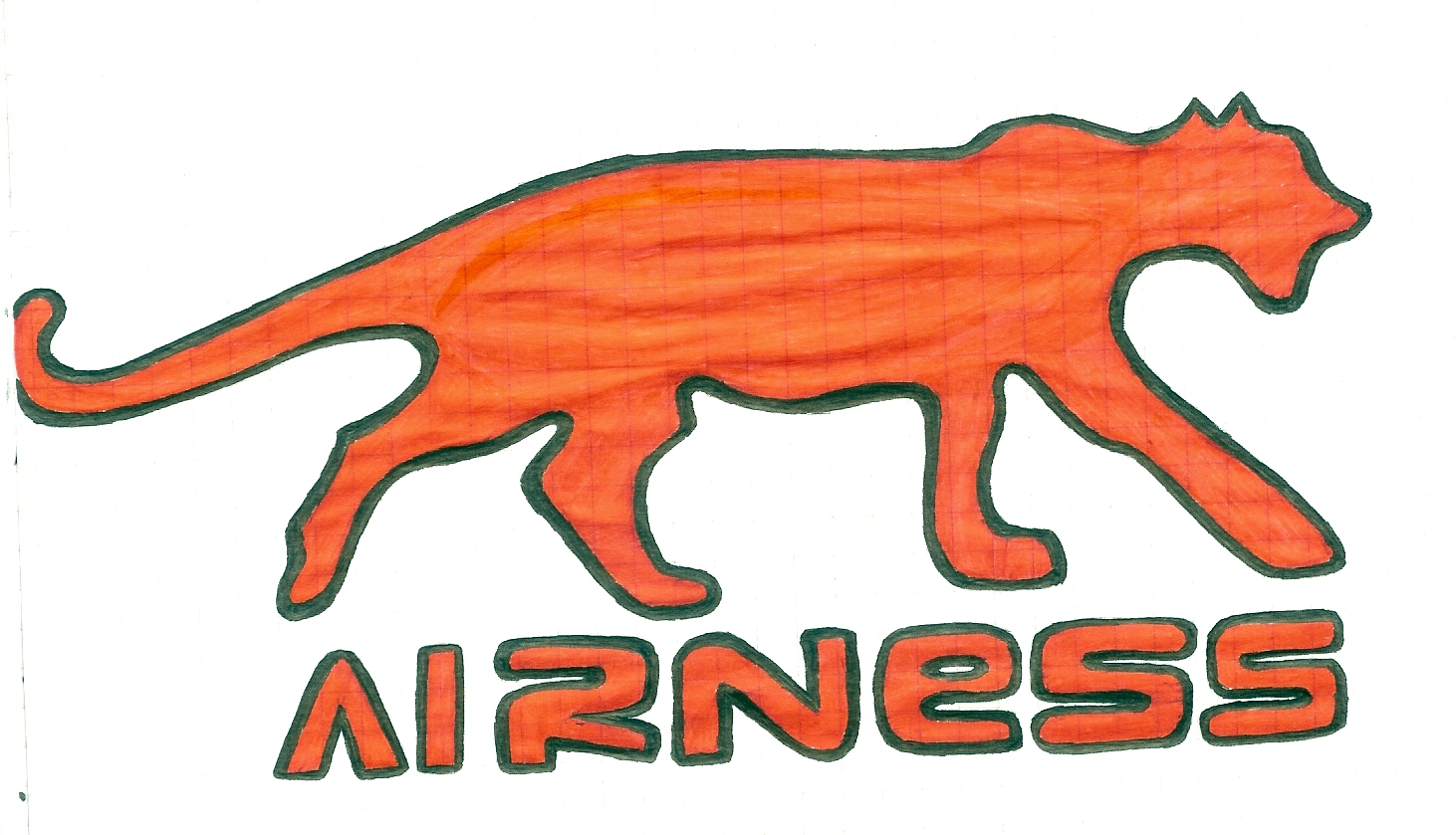 Fonds d'cran Art - Crayon Logotype airness