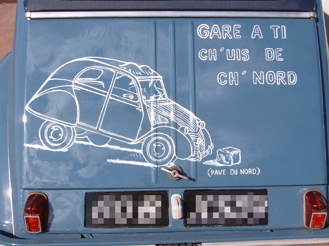 Wallpapers Humor Miscellaneous 2 CV de ch'Nord