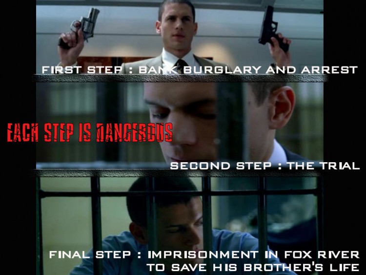 Wallpapers TV Soaps Prison Break Each step is dangerous