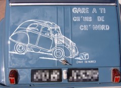 Fonds d'cran Humour 2 CV de ch'Nord