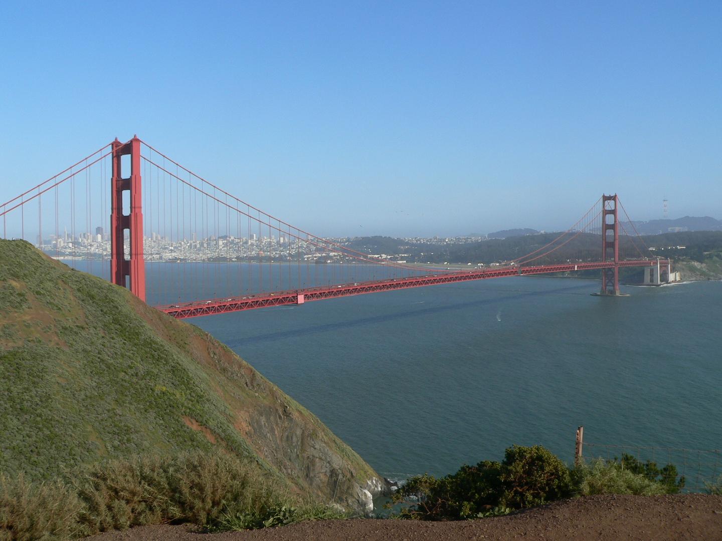 Wallpapers Constructions and architecture Bridges - Aqueduct Golden Gate