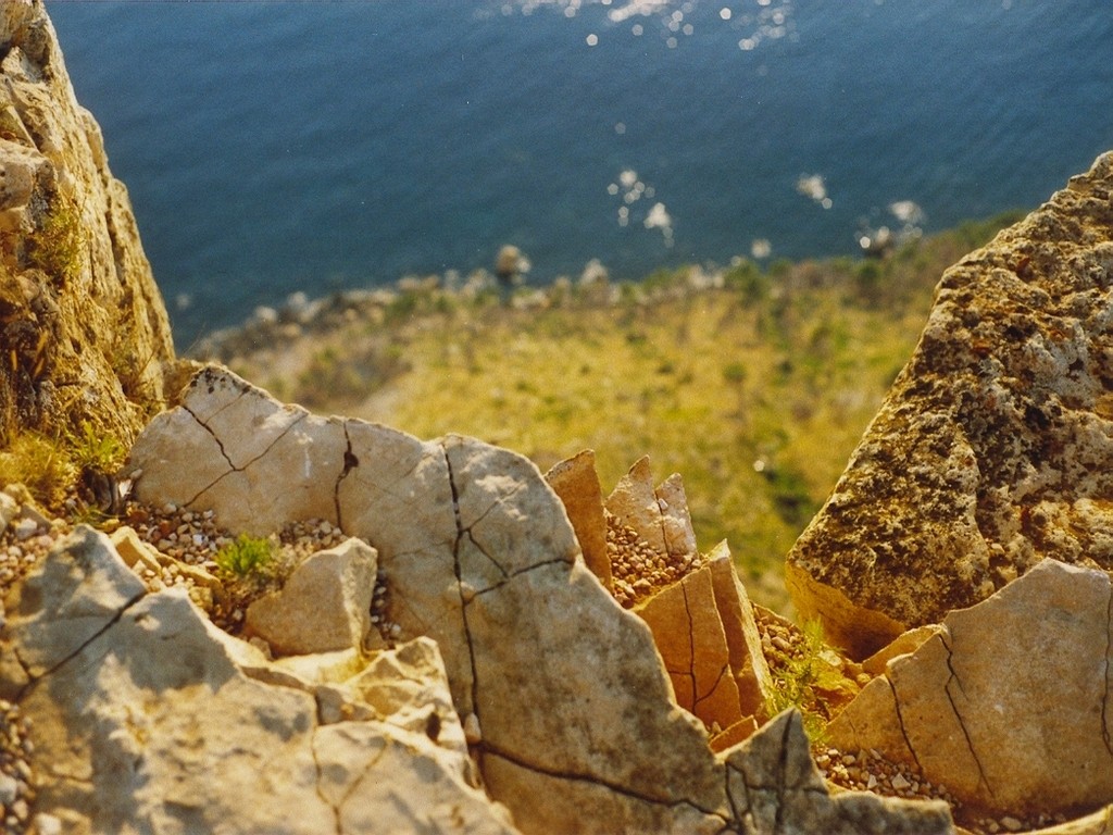 Fonds d'cran Nature Mers - Ocans - Plages Cap canaille : face au vide