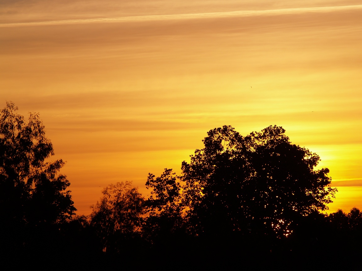 Fonds d'cran Nature Couchers et levers de Soleil ce soir ...