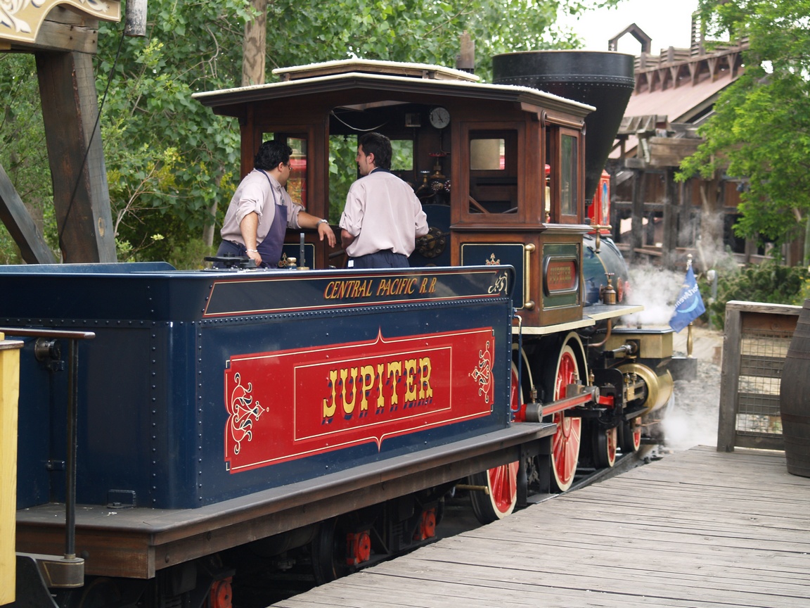 Wallpapers Various transports Trains Le train de Port Aventura (Espagne)