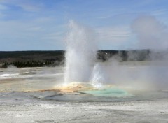 Fonds d'cran Voyages : Amrique du nord Geyser