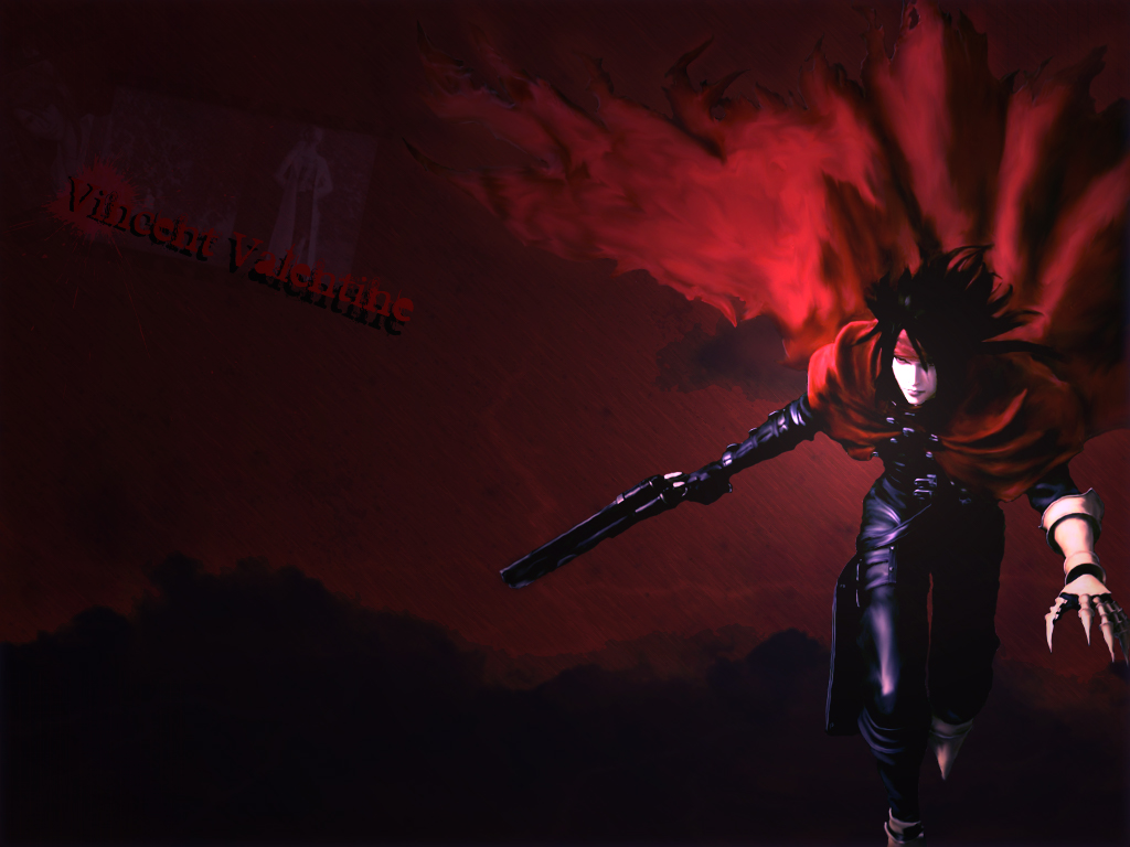 Fonds d'cran Jeux Vido Final Fantasy Advent Children Vincent Valentine