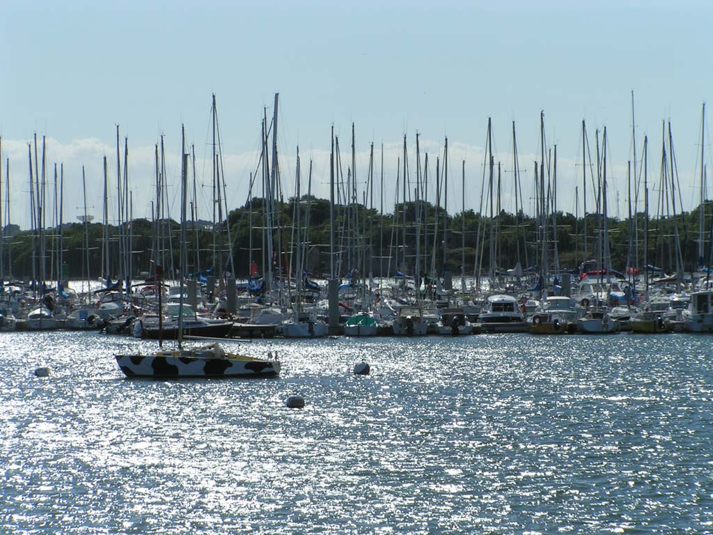 Fonds d'cran Nature Mers - Ocans - Plages port de Locmiquelic