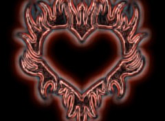 Wallpapers Digital Art coeur du diable