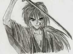 Fonds d'cran Art - Crayon kenshin